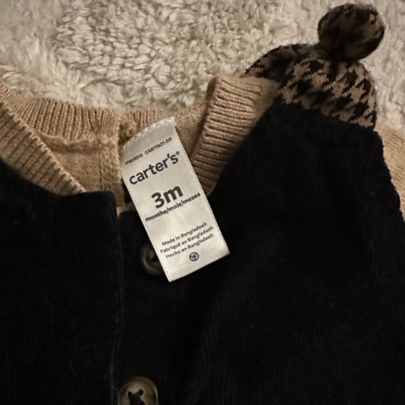 Carters 3 month girl overalls set - Picture 2 of 2